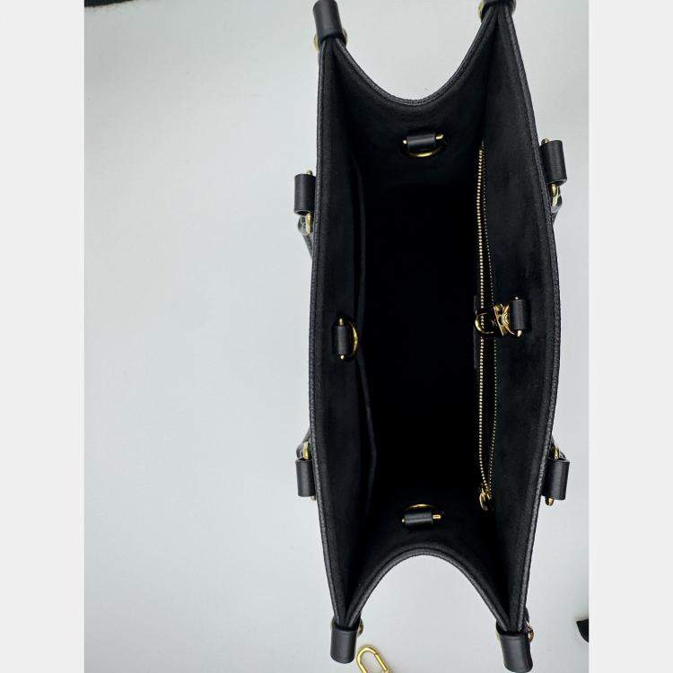 مملوكة مسبقًا Louis Vuitton OnTheGo PM Noir Monogram Empreinte Leather Tote Bag