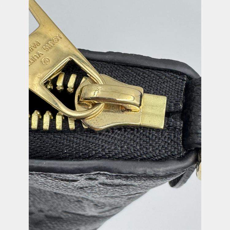 Pre Owned Louis Vuitton Boulogne NM Handbag Coated Monogram Black