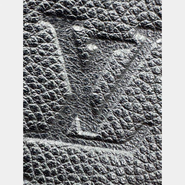 Pre Owned Louis Vuitton Boulogne NM Handbag Coated Monogram Black