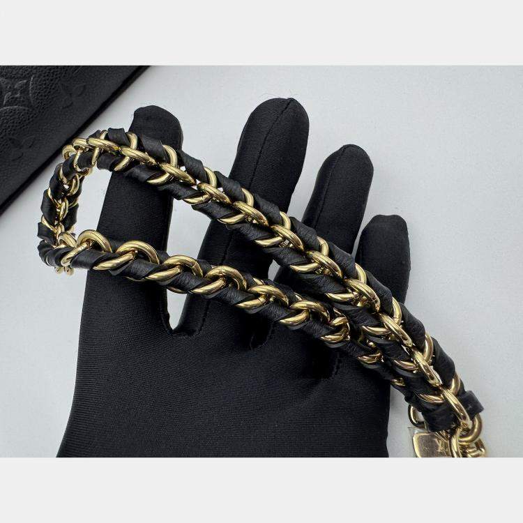 Pre Owned Louis Vuitton Boulogne NM Handbag Coated Monogram Black