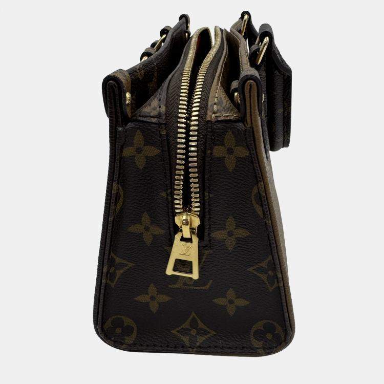 Pre Owned Louis Vuitton Monogram Reverse Giant Canvas Onthego East West Bag