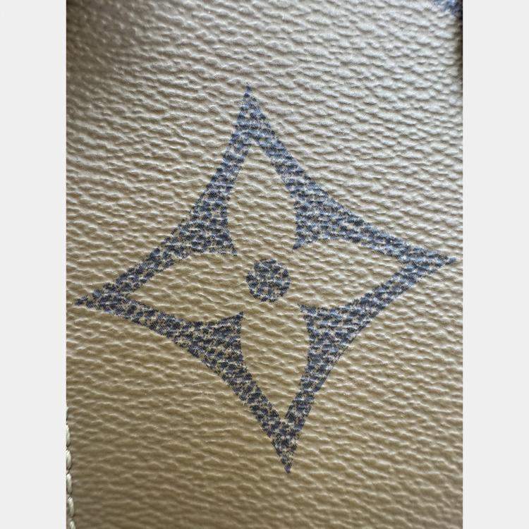 Pre Owned Louis Vuitton Monogram Reverse Giant Canvas Onthego East West Bag