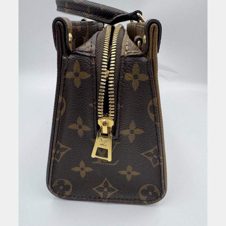 Pre Owned Louis Vuitton Monogram Reverse Giant Canvas Onthego East West Bag