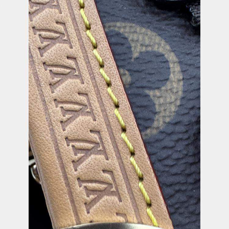 Pre Owned Louis Vuitton Side Trunk Brown Monogram Size MM