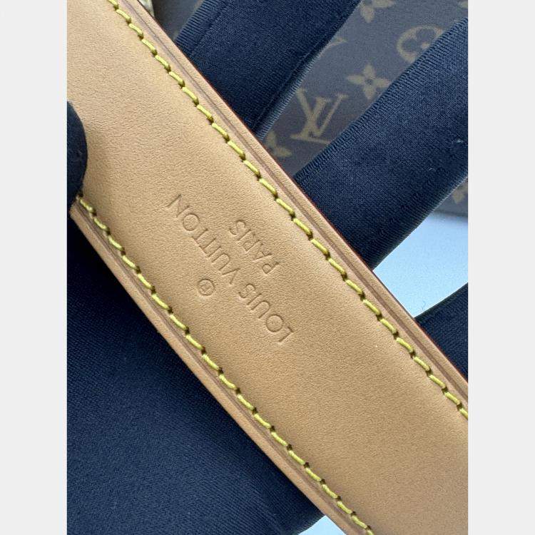 Pre Owned Louis Vuitton Side Trunk Brown Monogram Size MM