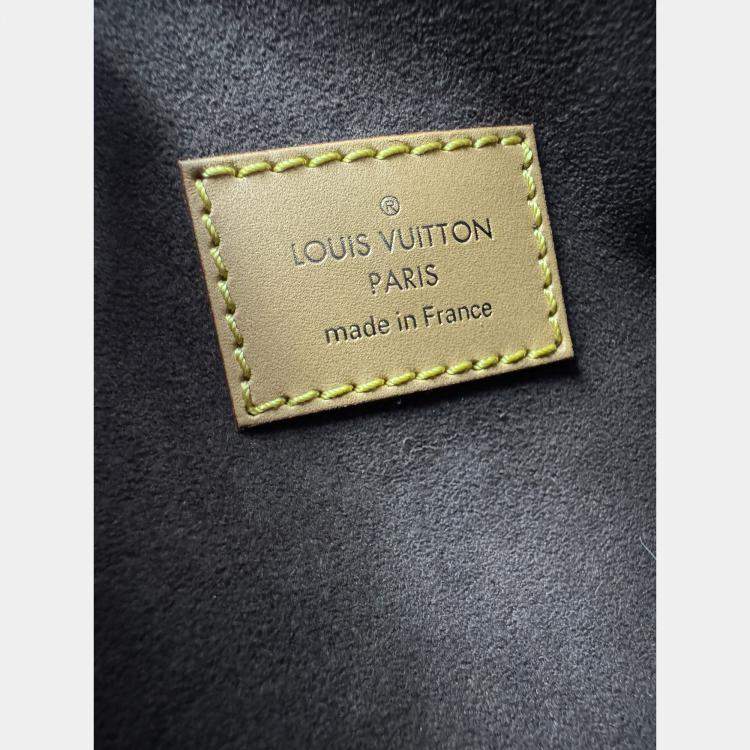 Pre Owned Louis Vuitton Side Trunk Brown Monogram Size MM