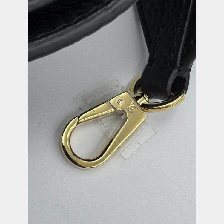 مملوكة مسبقًا Louis Vuitton Capucines Noir Taurillon Leather Size Mini