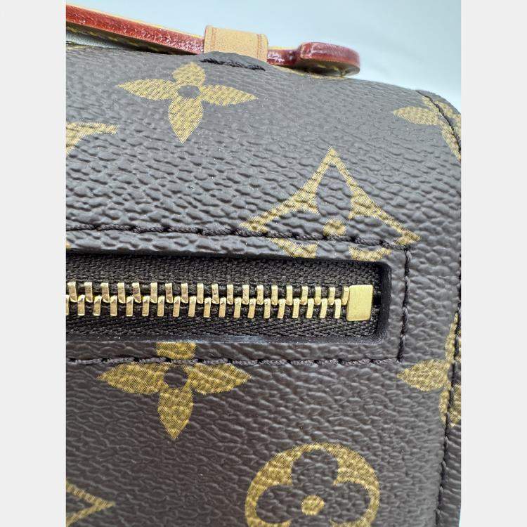 Pre Owned Louis Vuitton Monogram Canvas Pochette Metis East West Bag