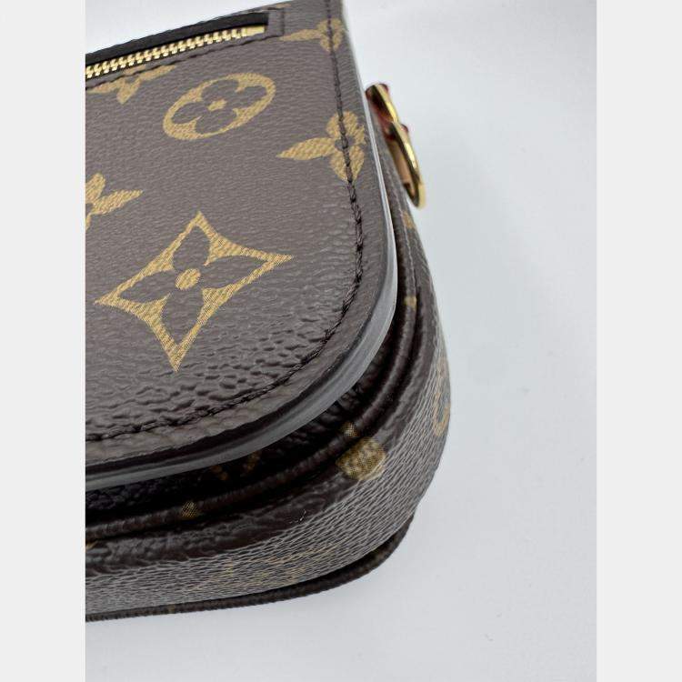 Pre Owned Louis Vuitton Monogram Canvas Pochette Metis East West Bag