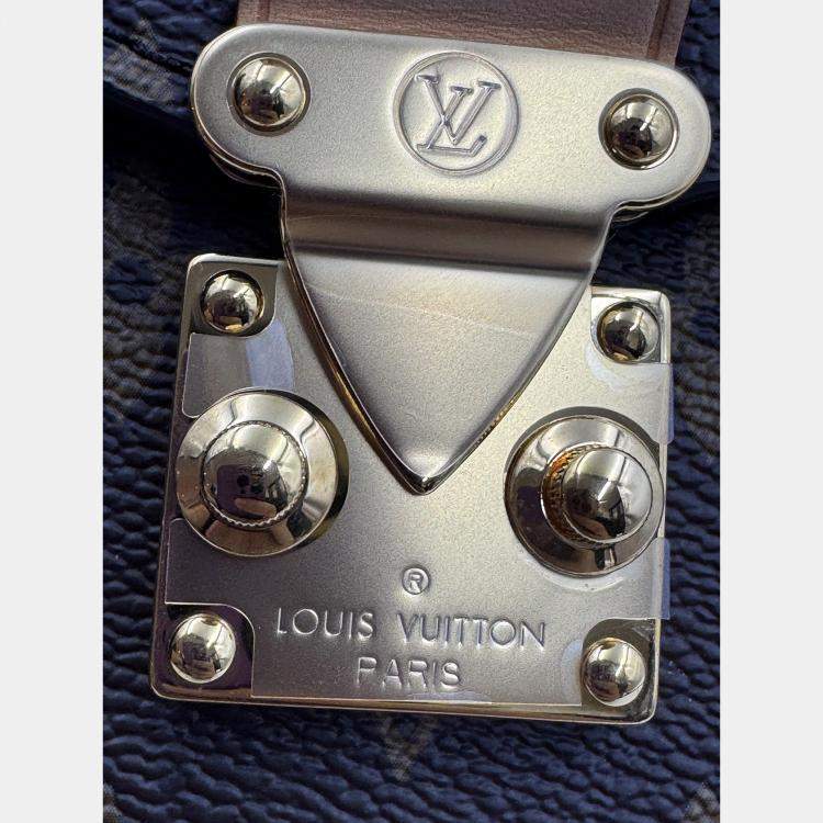 Pre Owned Louis Vuitton Monogram Canvas Pochette Metis East West Bag