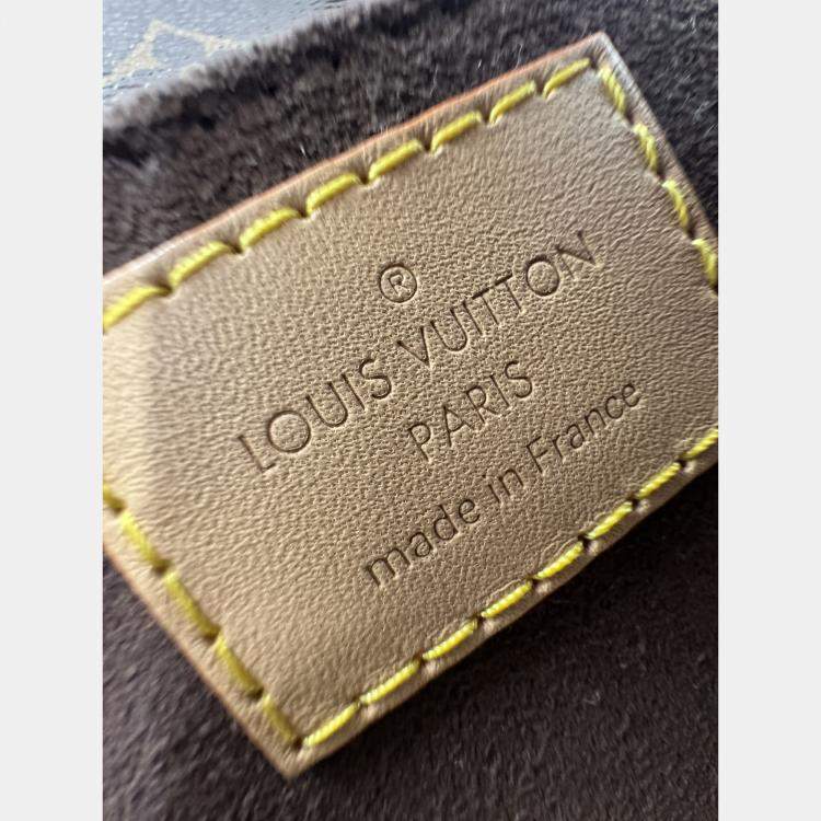 Pre Owned Louis Vuitton Monogram Canvas Pochette Metis East West Bag