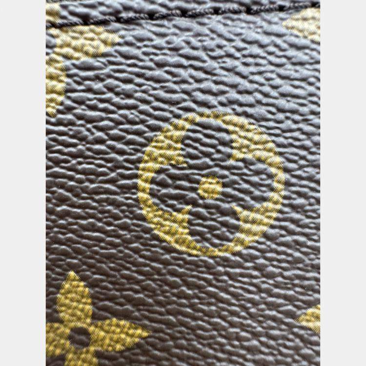Pre Owned Louis Vuitton Monogram Canvas Pochette Metis East West Bag