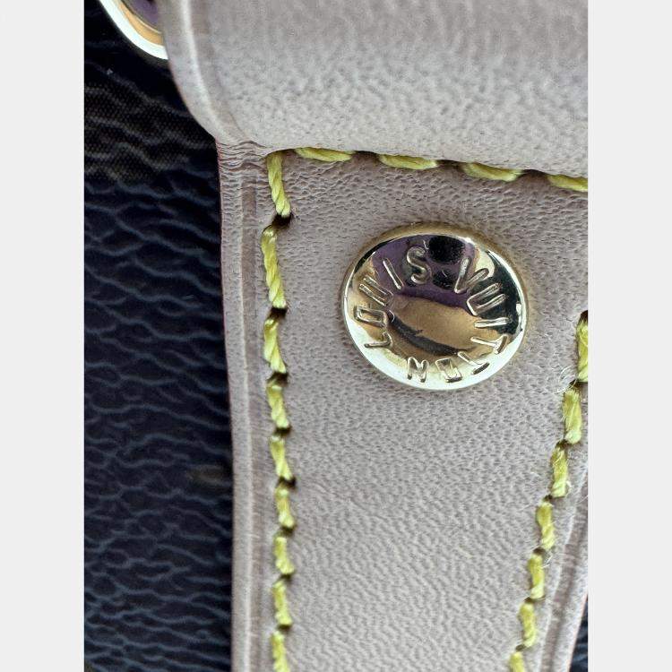 Pre Owned Louis Vuitton Speedy Bandouliere 25 Brown Monogram Canvas Shoulder Bag