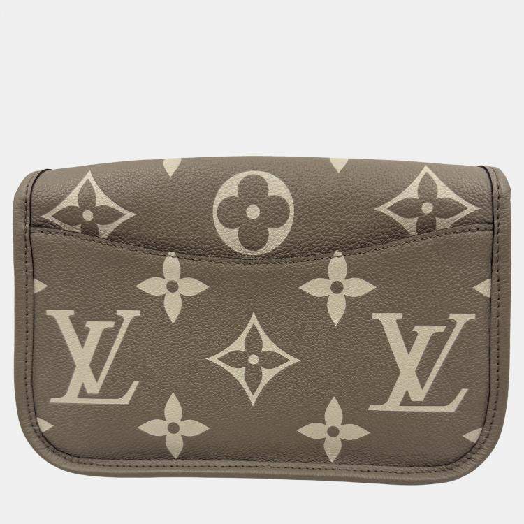 Pre Owned Louis Vuitton Diane PM grey Shoulder Bag