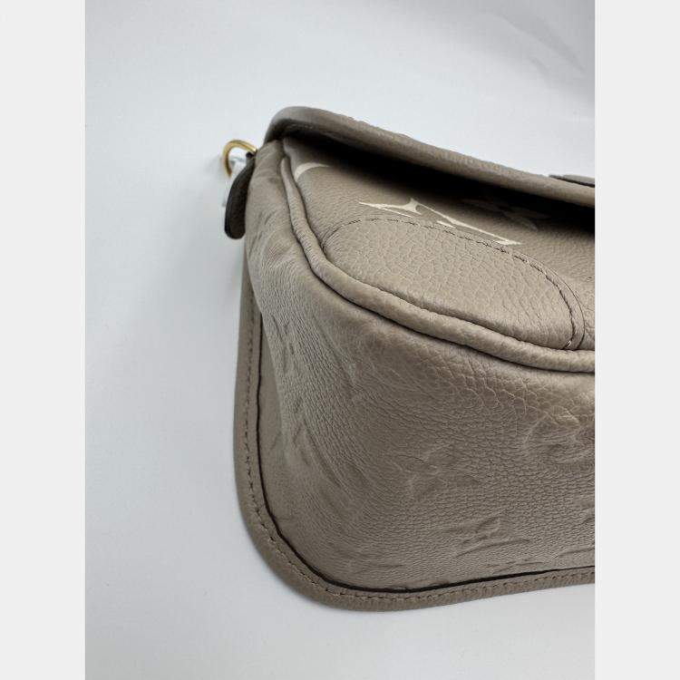 Pre Owned Louis Vuitton Diane PM grey Shoulder Bag