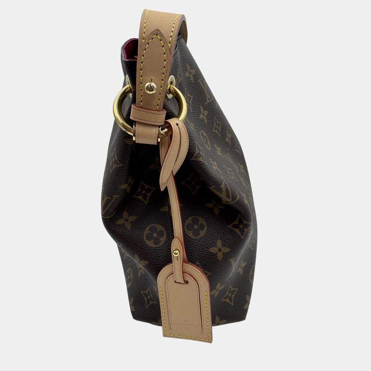 Pre Owned Louis Vuitton Brown Monogram Graceful PM