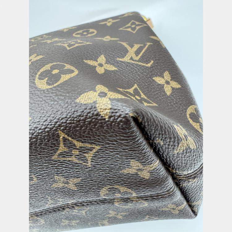 Pre Owned Louis Vuitton Brown Monogram Graceful PM