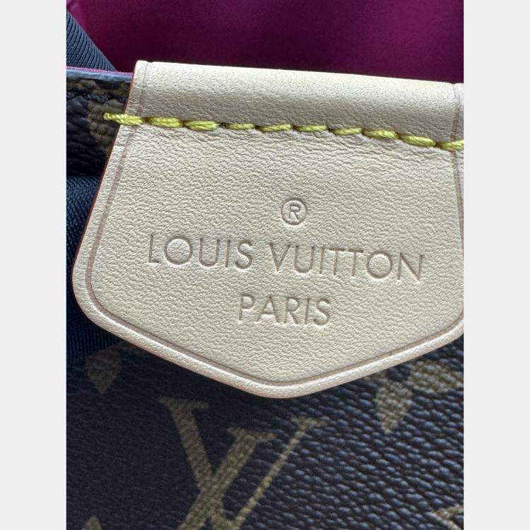 Pre Owned Louis Vuitton Brown Monogram Graceful PM