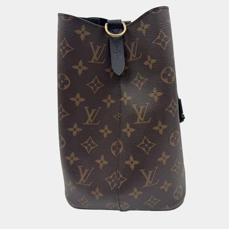 Pre Owned Louis Vuitton Monogram Canvas NeoNoe MM Bag black