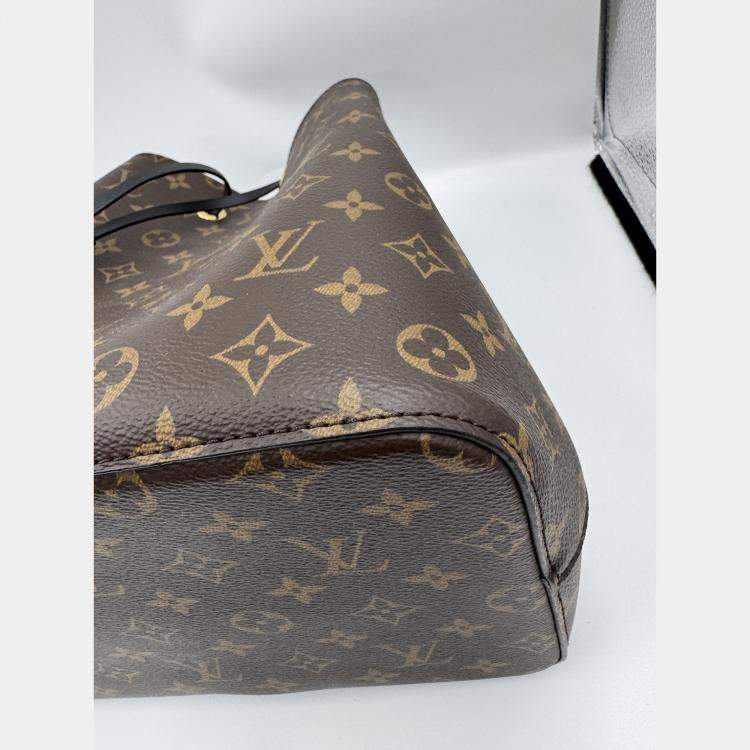 Pre Owned Louis Vuitton Monogram Canvas NeoNoe MM Bag black
