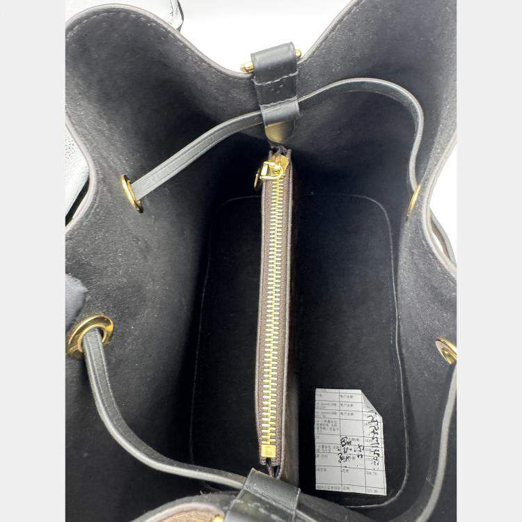 Pre Owned Louis Vuitton Monogram Canvas NeoNoe MM Bag black