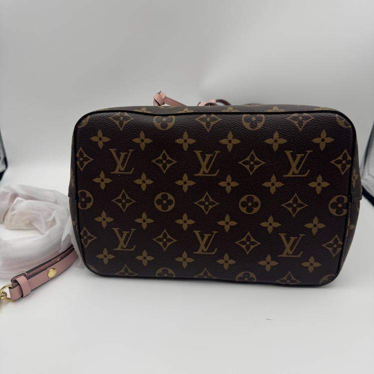 Pre Owned Louis Vuitton Monogram Canvas NeoNoe MM Bag pink