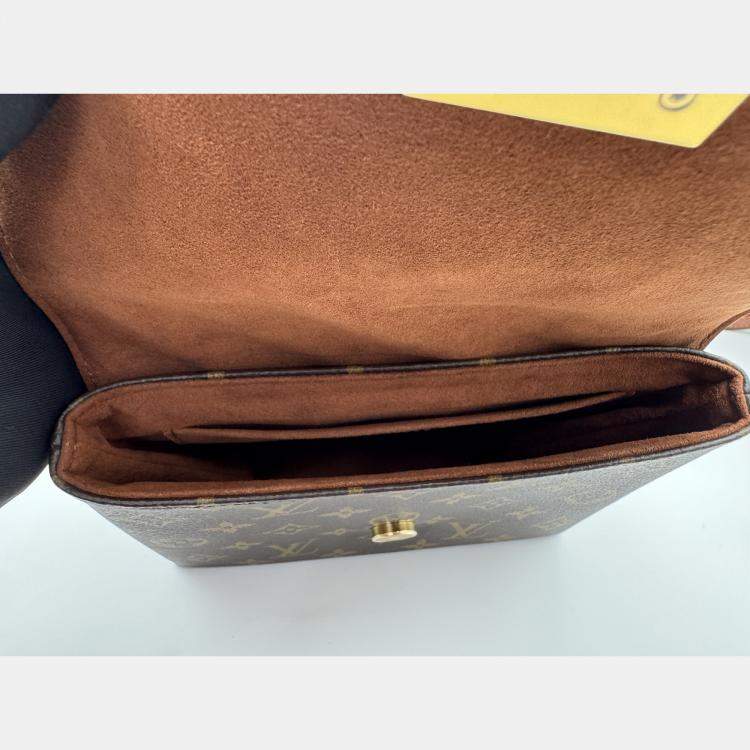 Pre Owned Louis Vuitton Caramel Monogram Canvas Locky BB Bag
