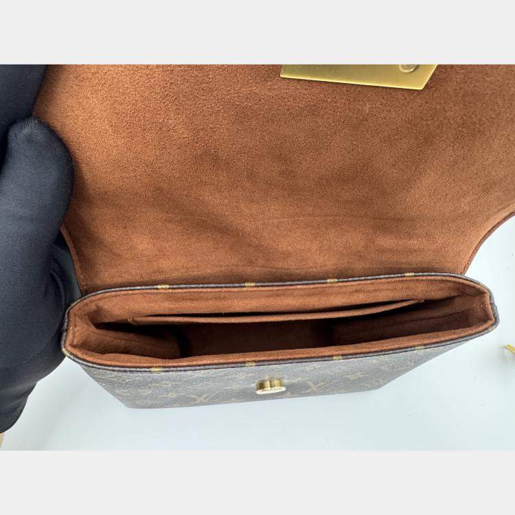 Pre Owned Louis Vuitton Caramel Monogram Canvas Locky BB Bag