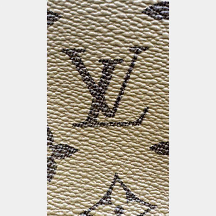 Pre Owned Louis Vuitton Brown Monogram Reverse Canvas Pochette Metis Bag