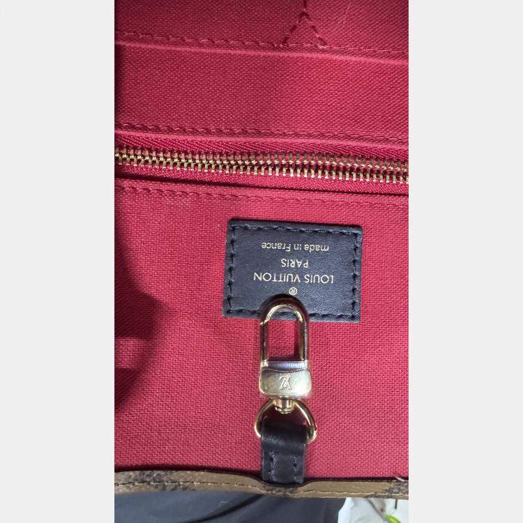 Pre Owned Louis Vuitton Brown Monogram Giant Reverse Canvas Onthego MM Bag