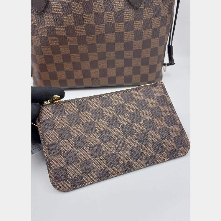 Pre Owned Louis Vuitton Damier Ebene Canvas Neverfull PM Bag