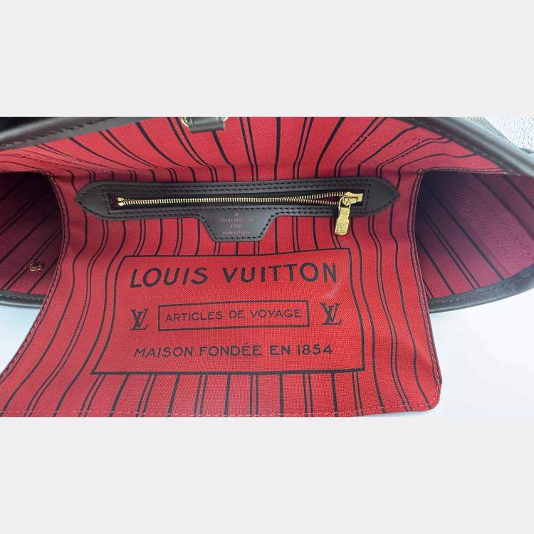 Pre Owned Louis Vuitton Damier Ebene Canvas Neverfull PM Bag