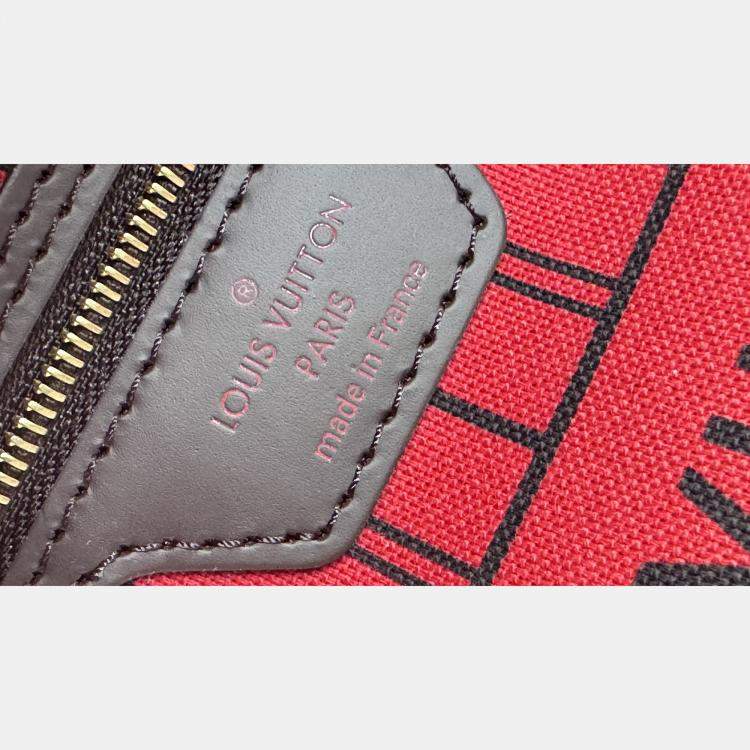 Pre Owned Louis Vuitton Damier Ebene Canvas Neverfull PM Bag