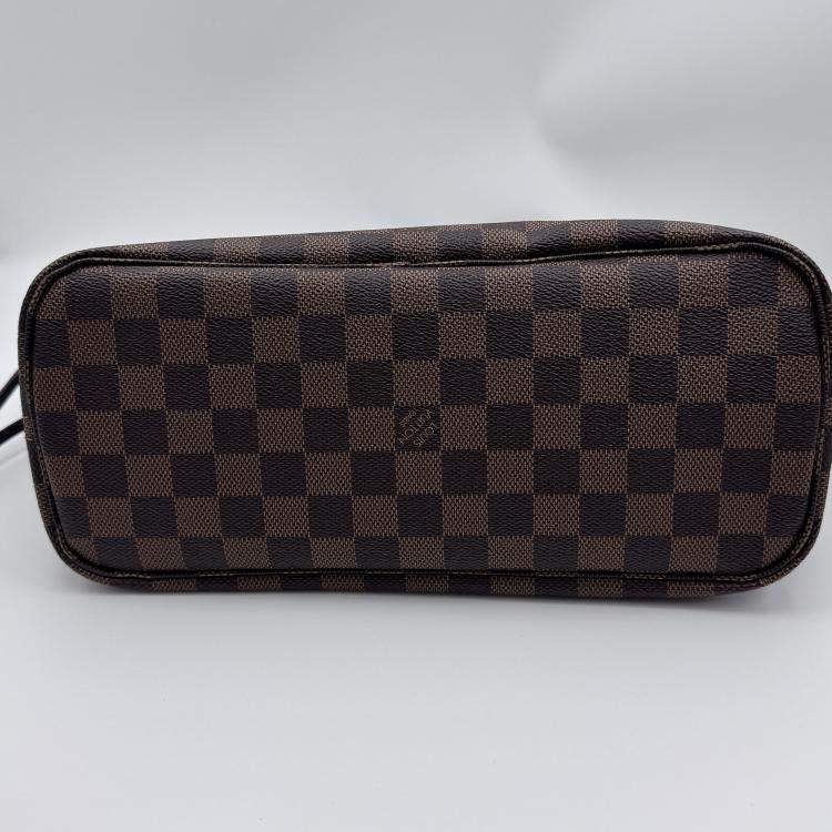 Pre Owned Louis Vuitton Damier Ebene Canvas Neverfull PM Bag