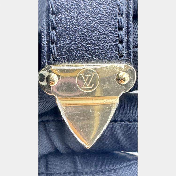 Pre Owned Louis Vuitton Side Trunk Beige Monogram Dune MM Bag