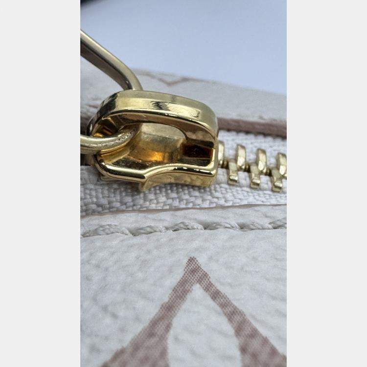 Pre Owned Louis Vuitton Side Trunk Beige Monogram Dune MM Bag