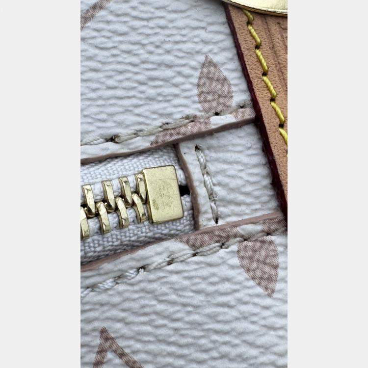 Pre Owned Louis Vuitton Side Trunk Beige Monogram Dune MM Bag