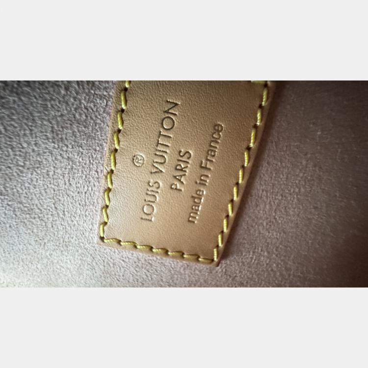 Pre Owned Louis Vuitton Side Trunk Beige Monogram Dune MM Bag