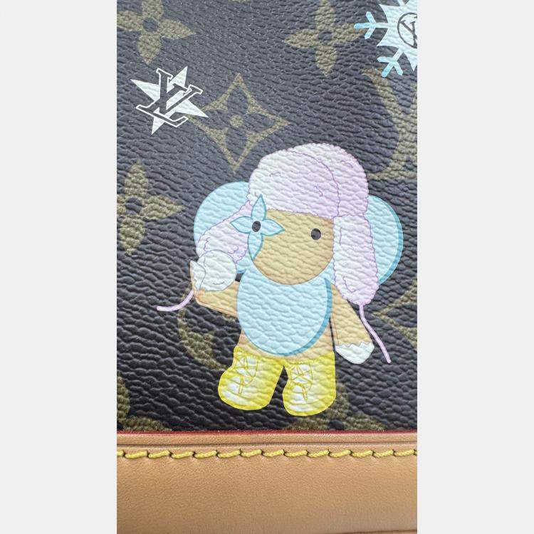 Pre Owned Louis Vuitton Brown Monogram Canvas Vivienne Nano Noe Shoulder Bag