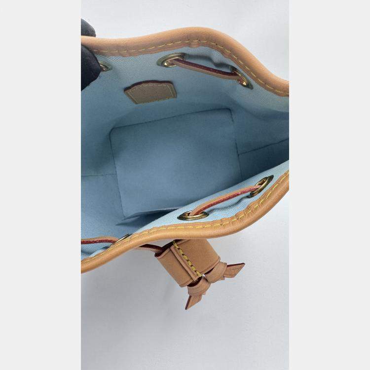 Pre Owned Louis Vuitton Brown Monogram Canvas Vivienne Nano Noe Shoulder Bag