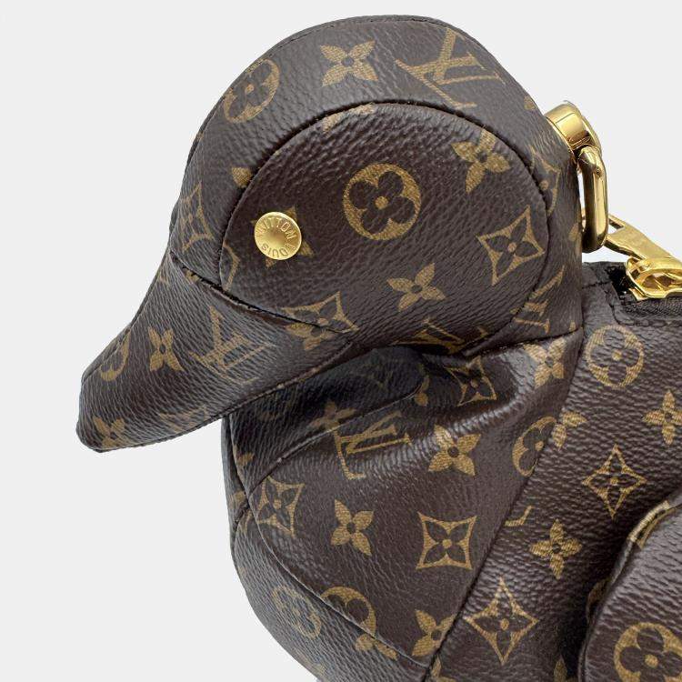 Pre Owned Louis Vuitton X Nigo Duck Bag Brown Monogram