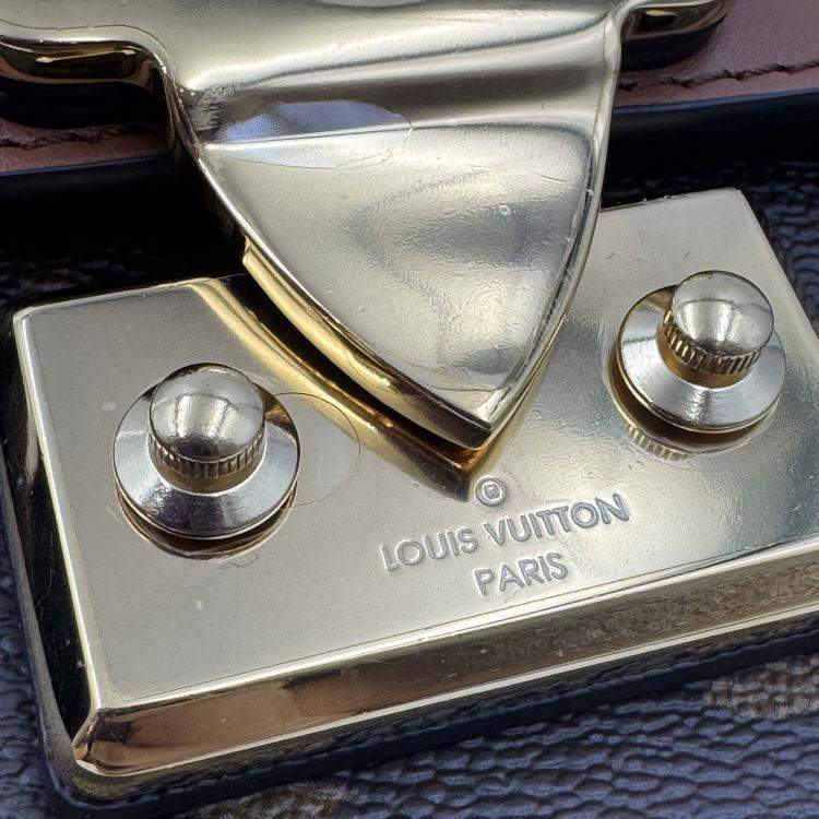 Pre Owned Louis Vuitton Marceau Brown Monogram Canvas Shoulder Bag