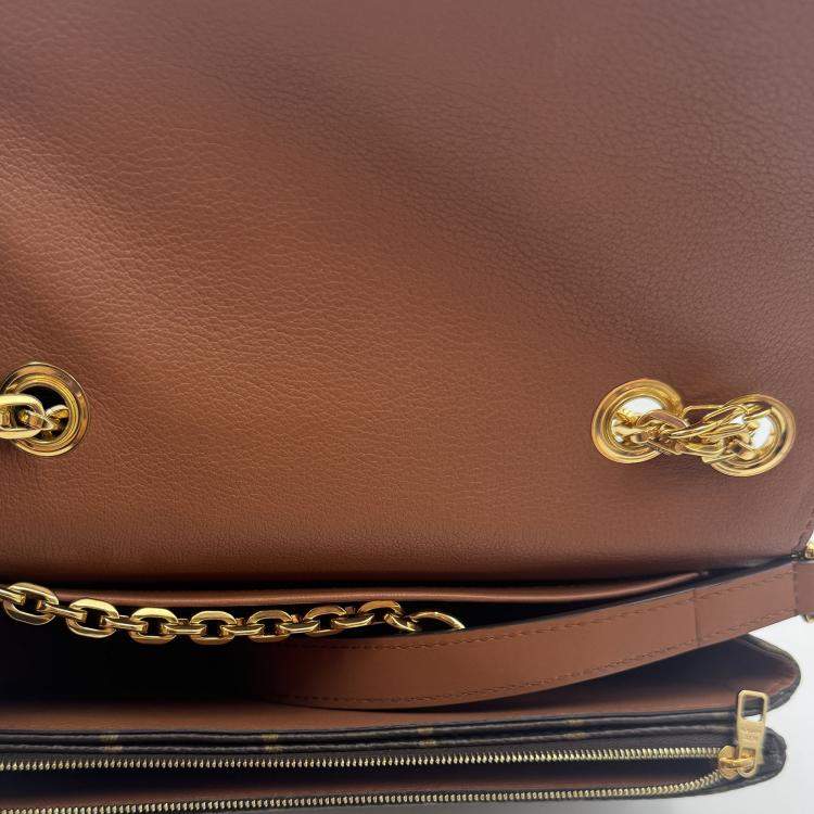 Pre Owned Louis Vuitton Marceau Brown Monogram Canvas Shoulder Bag