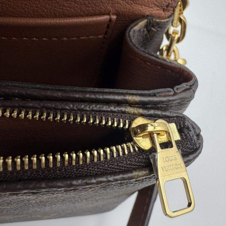 Pre Owned Louis Vuitton Marceau Brown Monogram Canvas Shoulder Bag