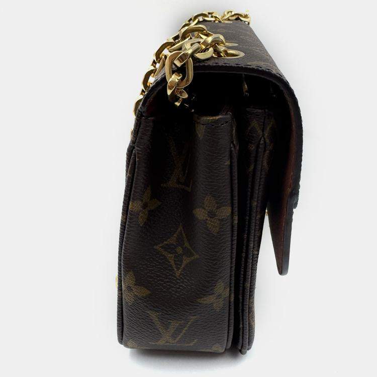 Pre Owned Louis Vuitton Marceau Brown Monogram Canvas Shoulder Bag