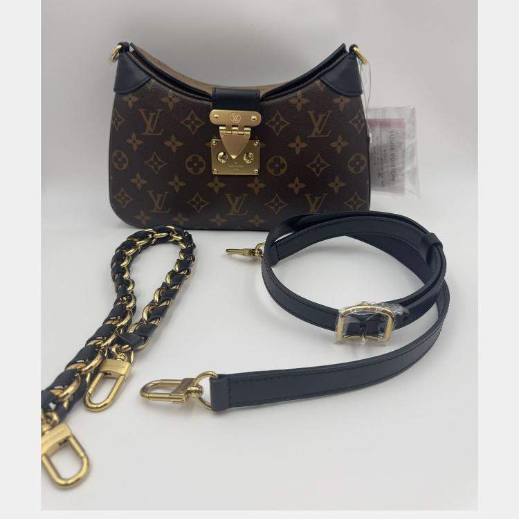 Pre Owned Louis Vuitton Twinny Other Brown Monogram Canvas Bag