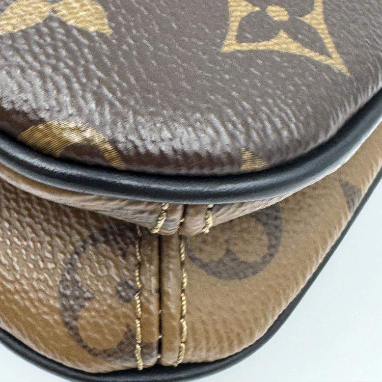 Pre Owned Louis Vuitton Twinny Other Brown Monogram Canvas Bag