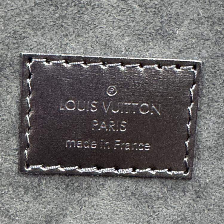 Pre Owned Louis Vuitton Brown/Black Monogram Reverse Cannes Handbag