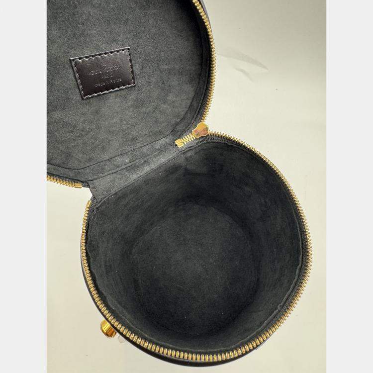 Pre Owned Louis Vuitton Brown/Black Monogram Reverse Cannes Handbag