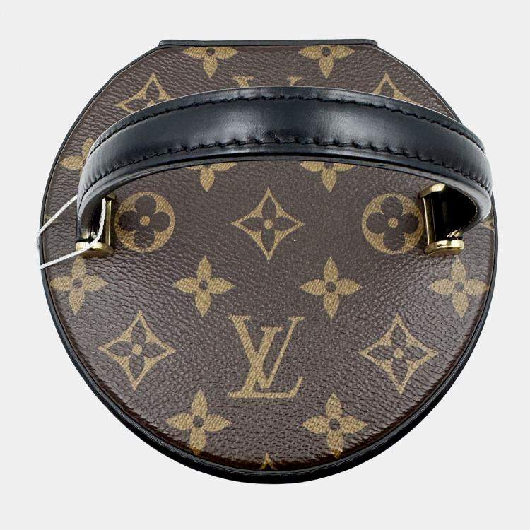 Pre Owned Louis Vuitton Brown/Black Monogram Reverse Cannes Handbag